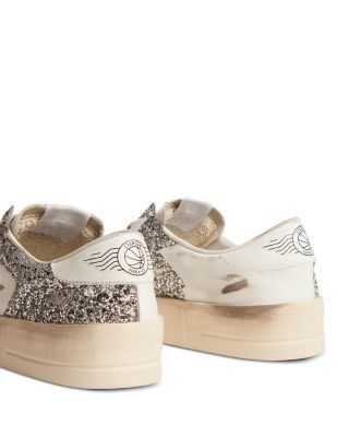 Golden Goose Women's Stardan Glitter Low Top Sneakers