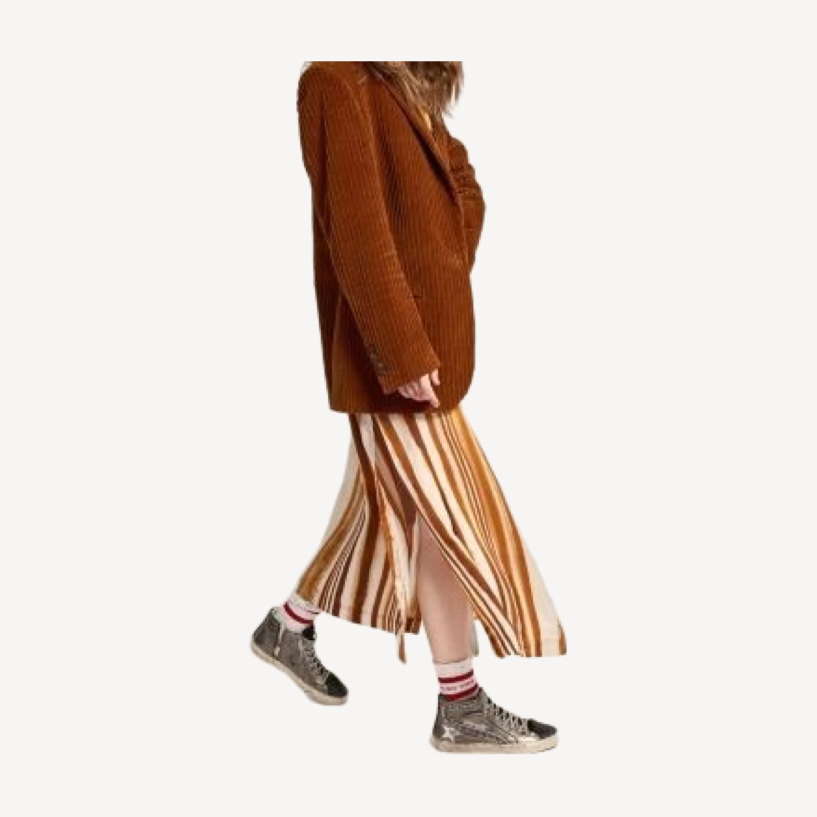 Golden Goose Women's Lace-Up Slide Laminated Star Sneakers