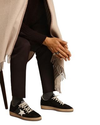 Golden Goose Unisex Ballstar Suede Sneakers