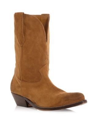 Golden Goose Unisex Wish Star Western Booties