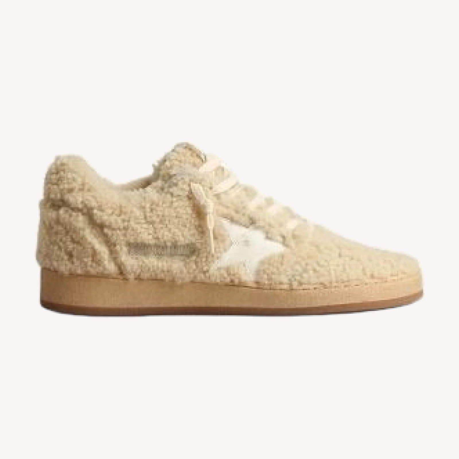 Golden Goose Women's Ball Star Shearling Low Top Sneakers
