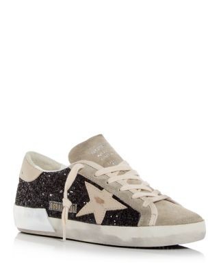 Golden Goose Unisex Super-Star Embellished Sneakers
