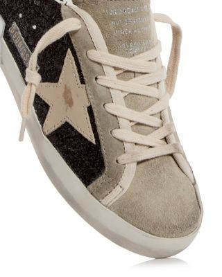 Golden Goose Unisex Super-Star Embellished Sneakers