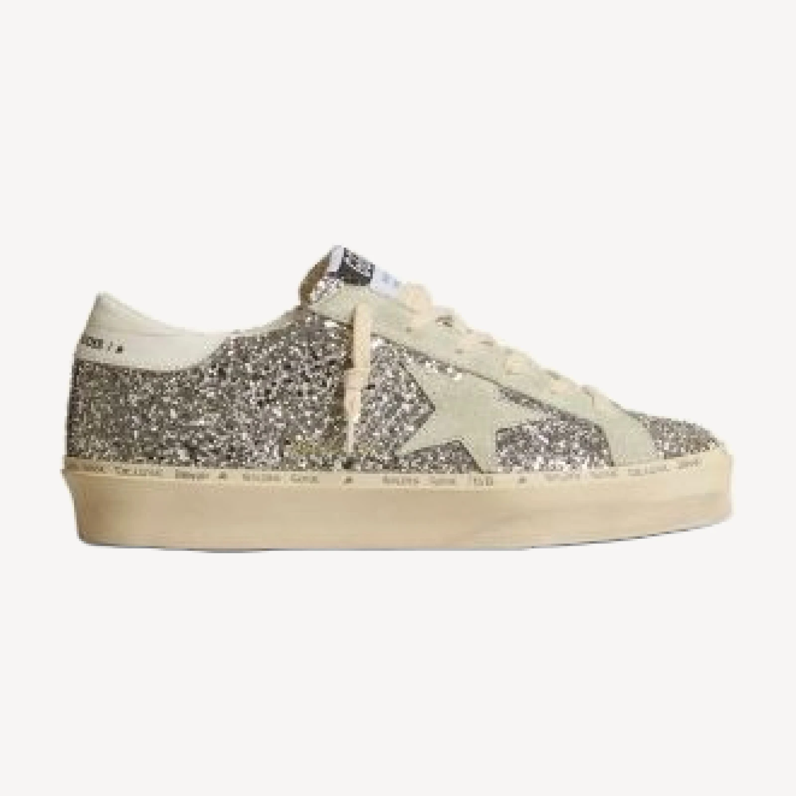Golden Goose Women's Hi Star Glitter Low Top Sneakers