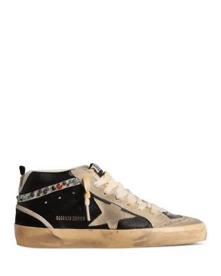 Golden Goose Women's Mid Star Embellished Mid Top Sneakers