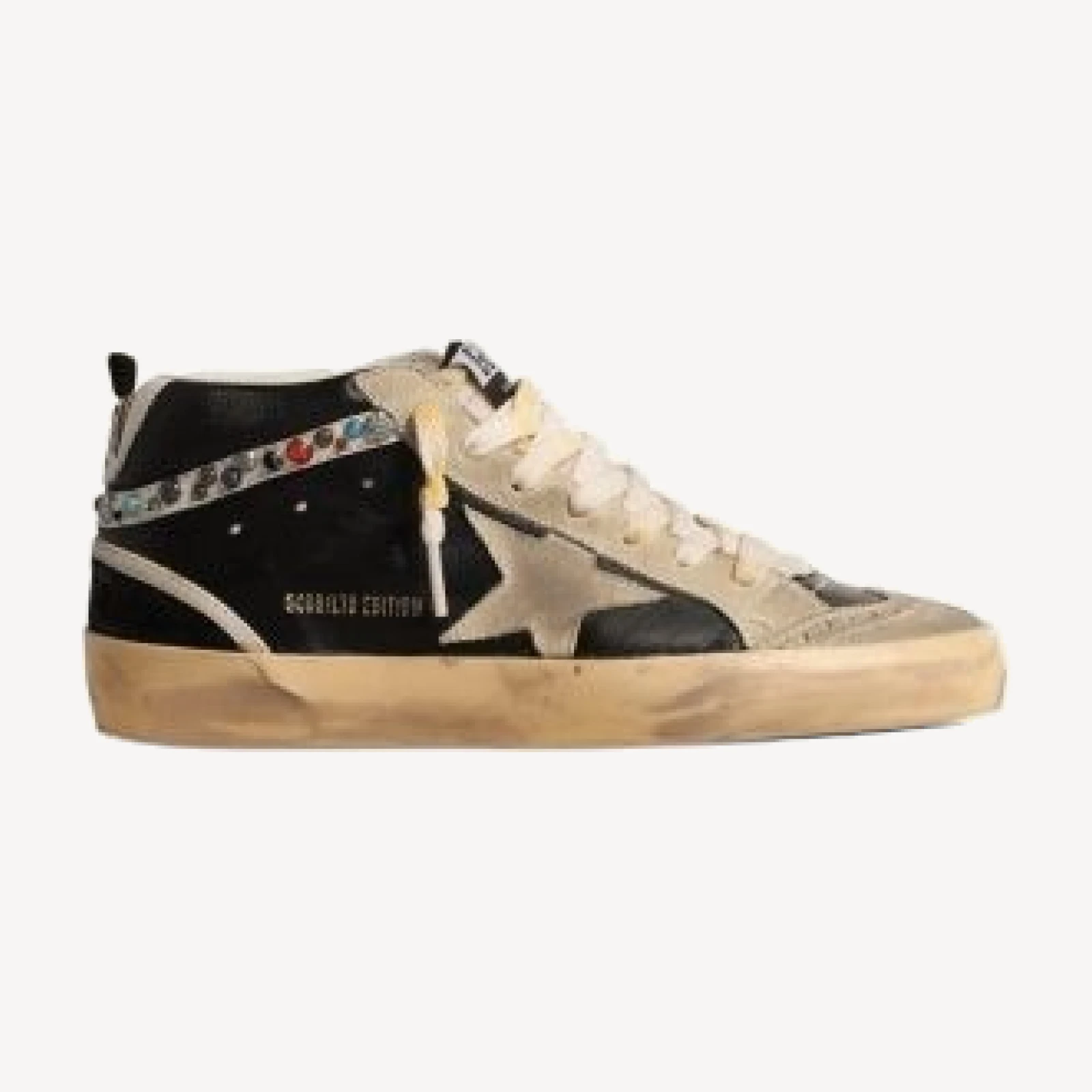 Golden Goose Women's Mid Star Embellished Mid Top Sneakers