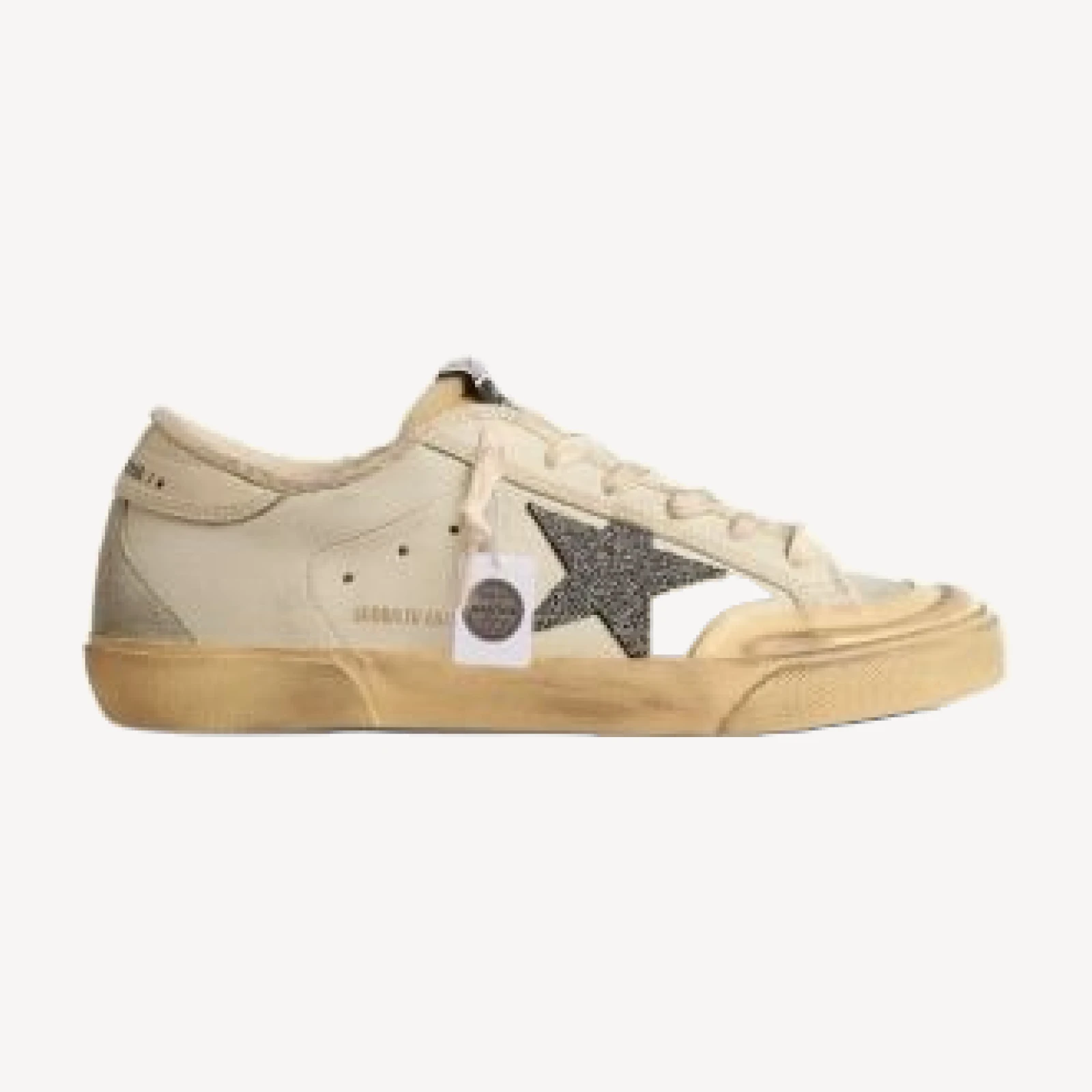 Golden Goose Women's Super-Star Penstar Swarovski Crystal Low Top Sneakers