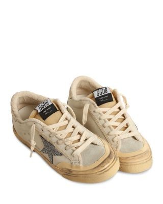 Golden Goose Women's Super-Star Penstar Swarovski Crystal Low Top Sneakers