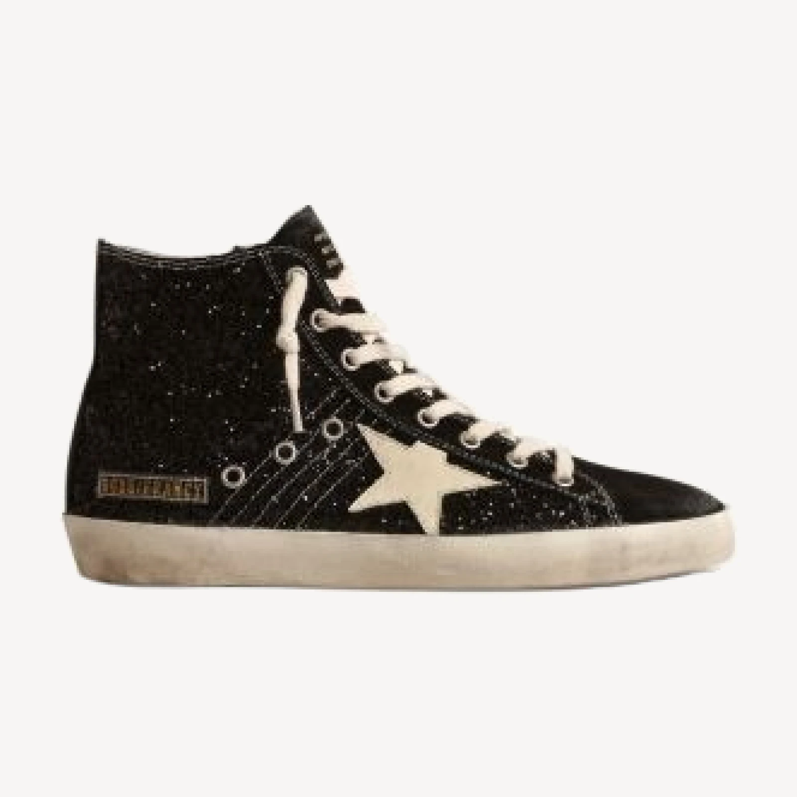 Golden Goose Women's Francy Glitter High Top Sneakers