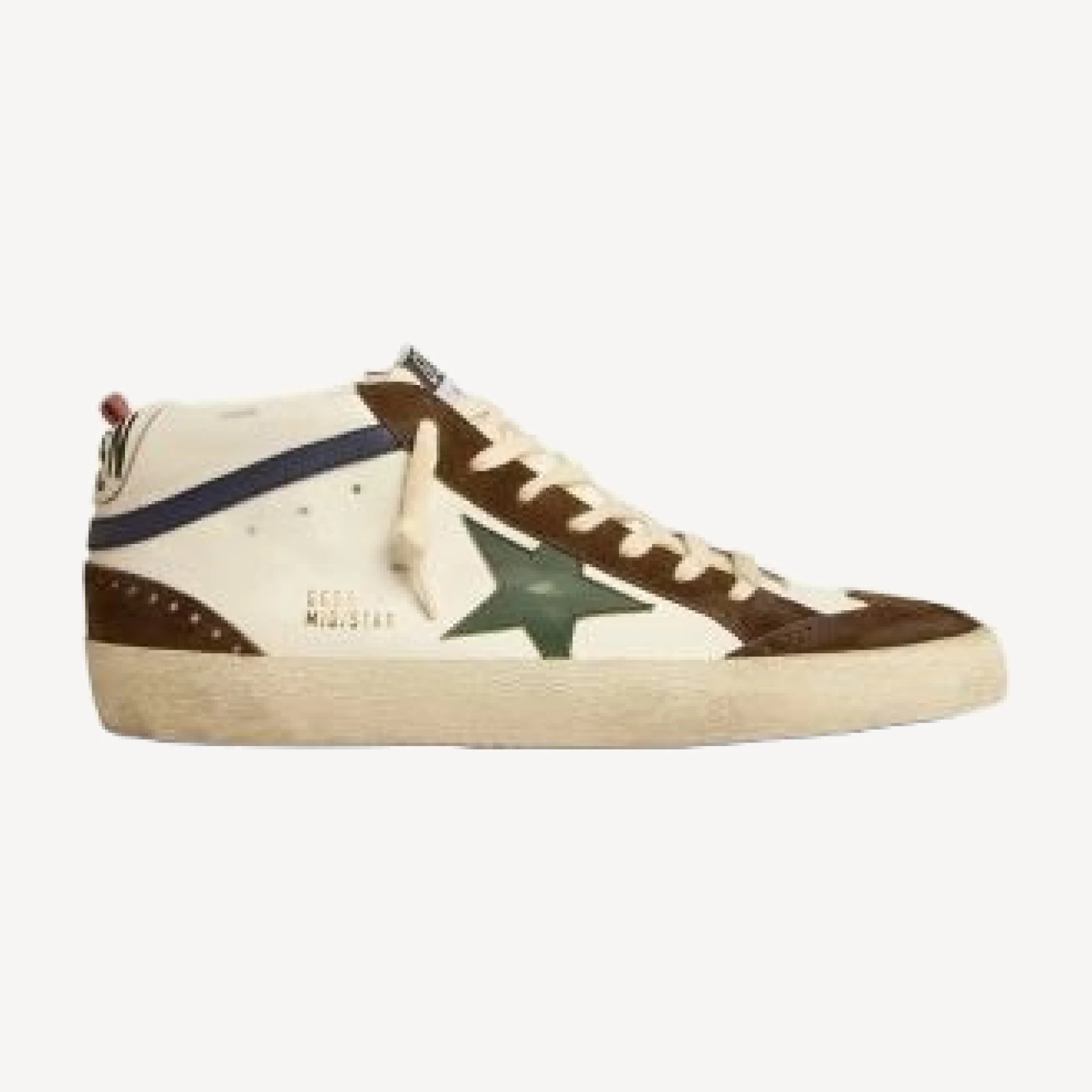 Golden Goose Men's Mid Star Leather Sneakers