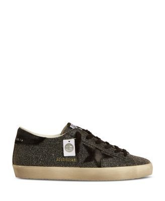 Golden Goose Women's Super Star Swarowski Crystal Mid Top Sneakers