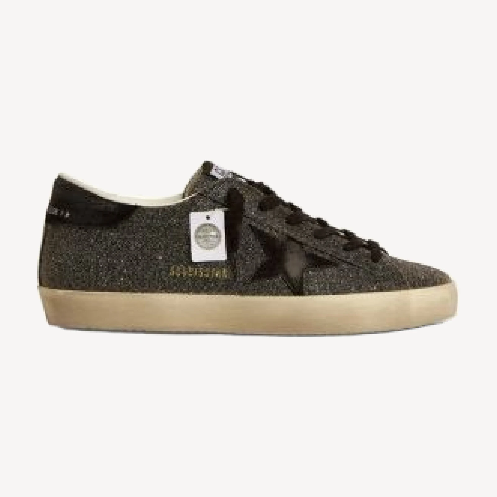Golden Goose Women's Super Star Swarowski Crystal Mid Top Sneakers