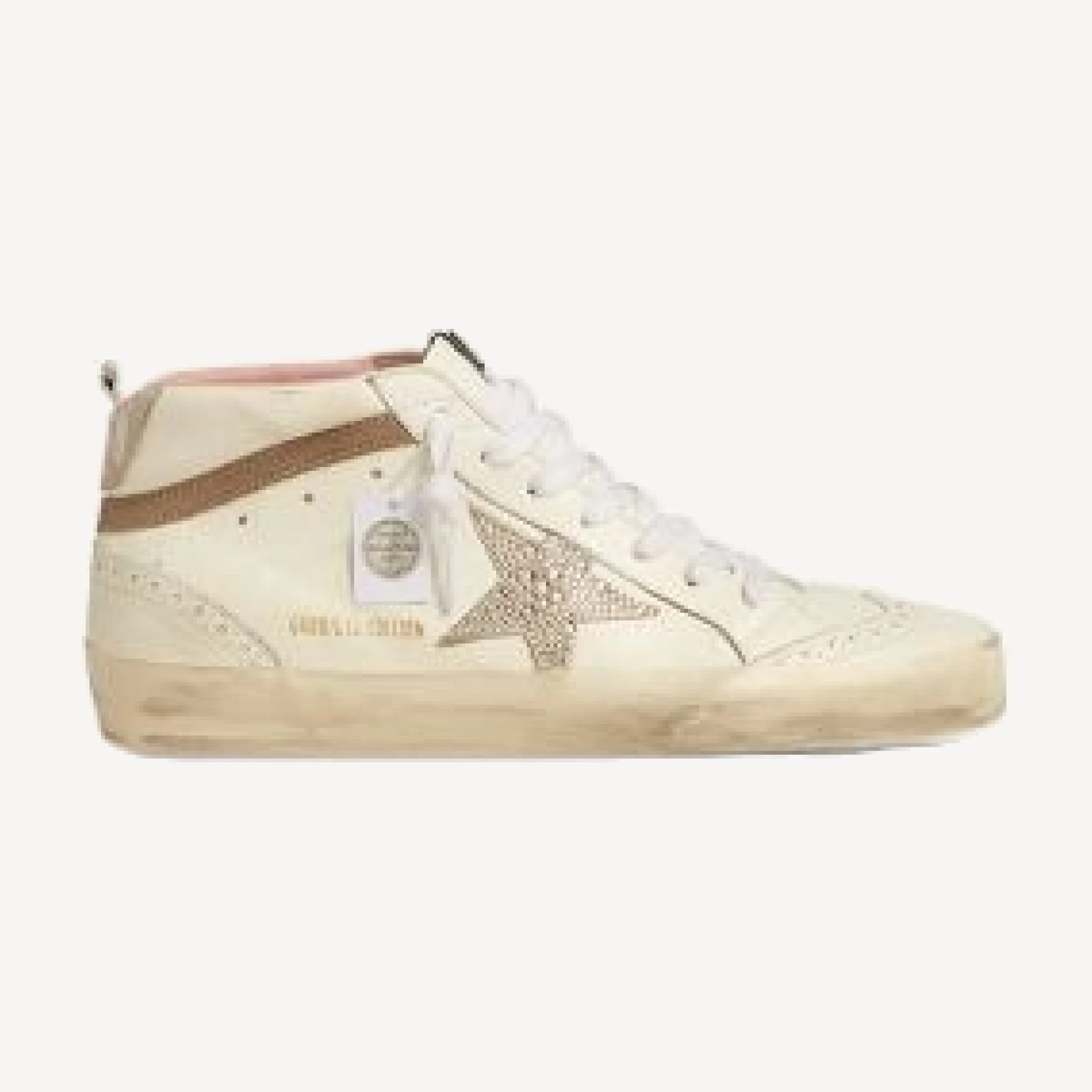 Golden Goose Women's Studded Star Mid Top Sneakers