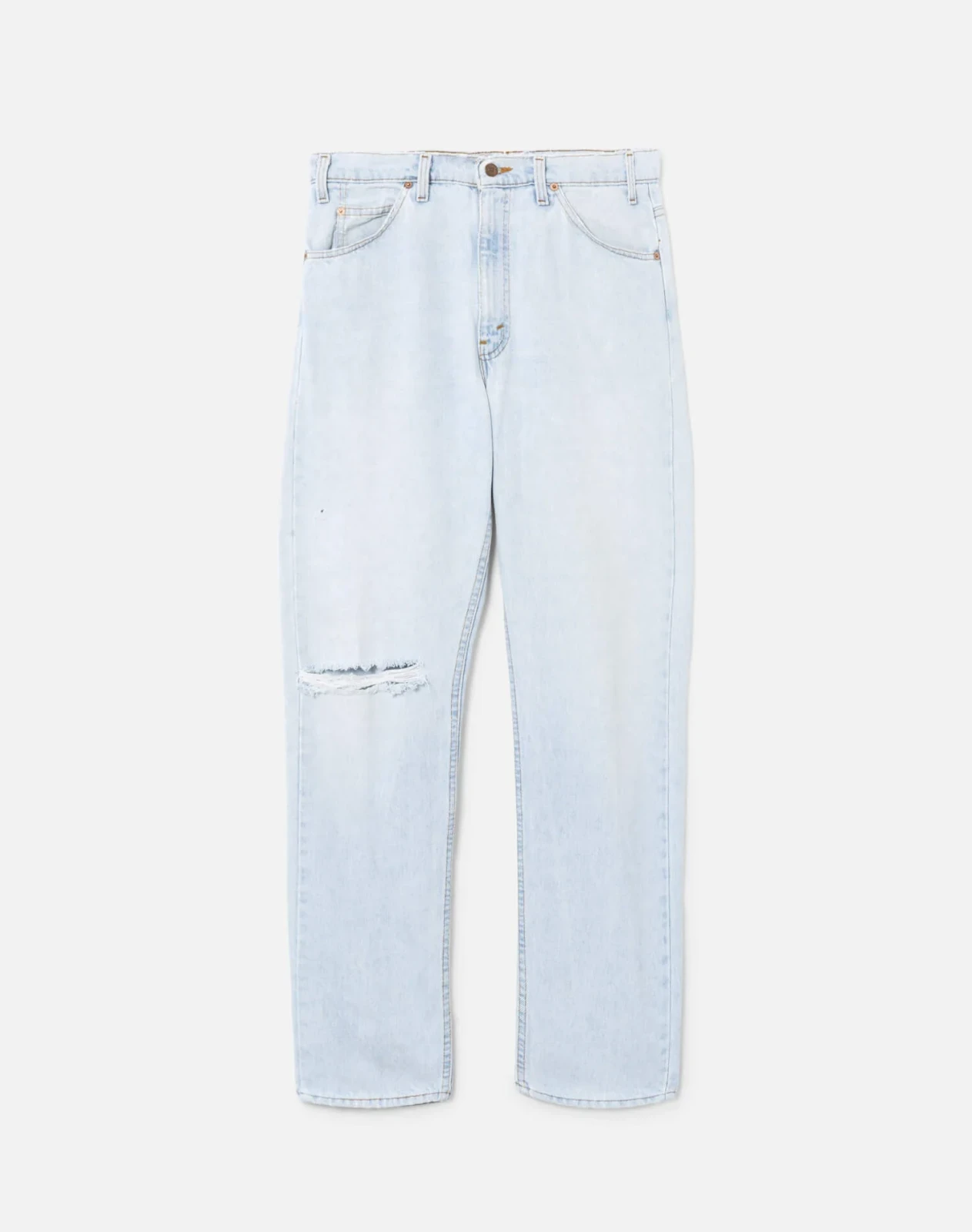 80s Distressed Orange Tab Levi's 505 -#29
