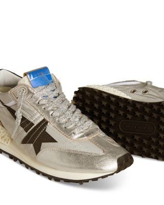 Golden Goose Women's Running Marathon Metallic Star Sneakers