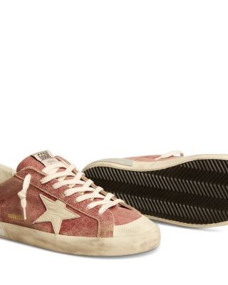 Golden Goose Men's Super Star Leather Low Top Sneakers