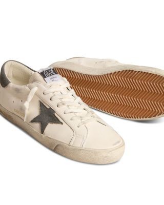Golden GooseMen's Super Star Lace Up Sneakers