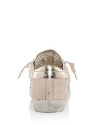 Golden Goose Women's Super-Star Embellished Low Top Sneakers