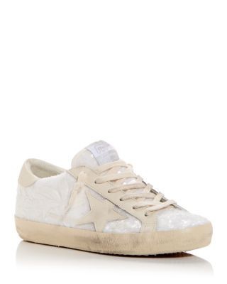 Golden Goose Women's Super-Star Sequin Embellished Low Top Sneakers