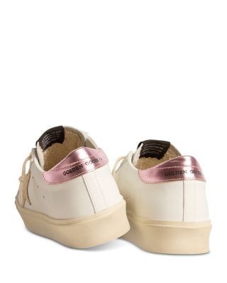 Golden Goose Women's Hi Star Almond Toe Star Patch Platform Sneakers