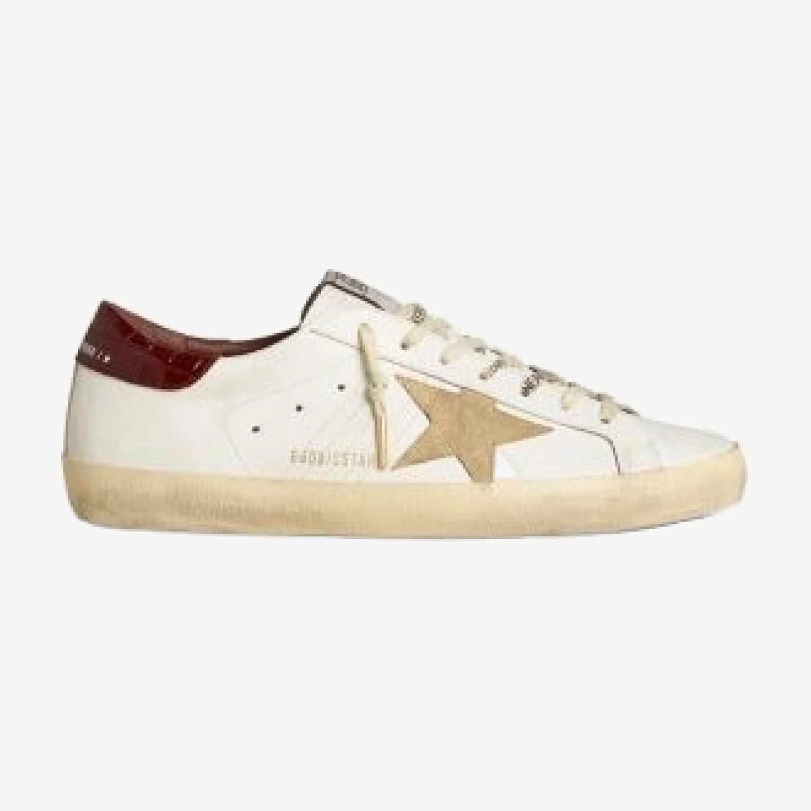 Golden Goose Men's Super Star Leather Sneakers