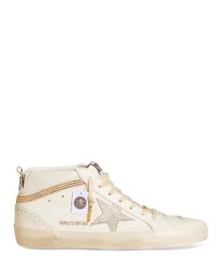 Golden Goose Women's Mid Star Leather Sneakers