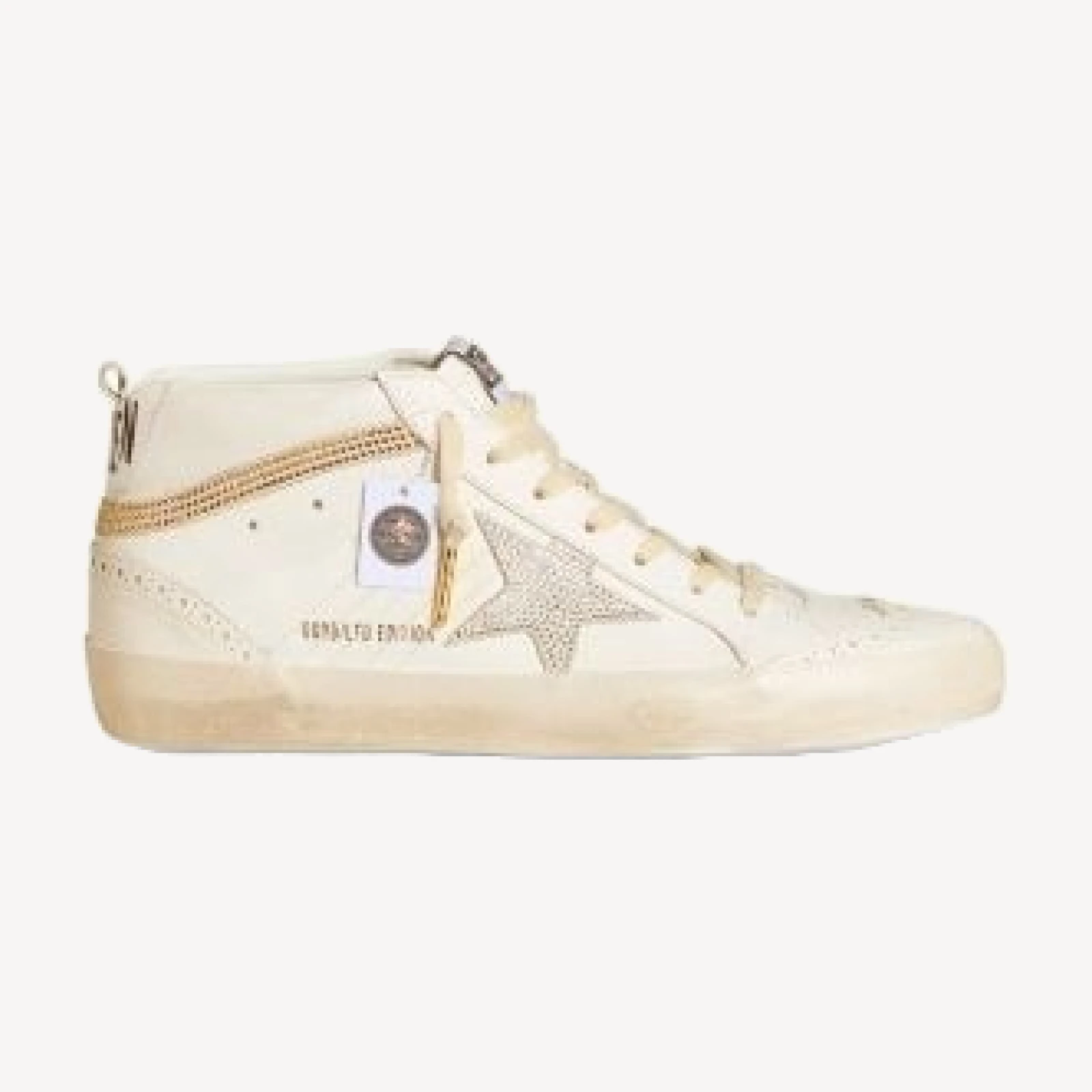 Golden Goose Women's Mid Star Leather Sneakers