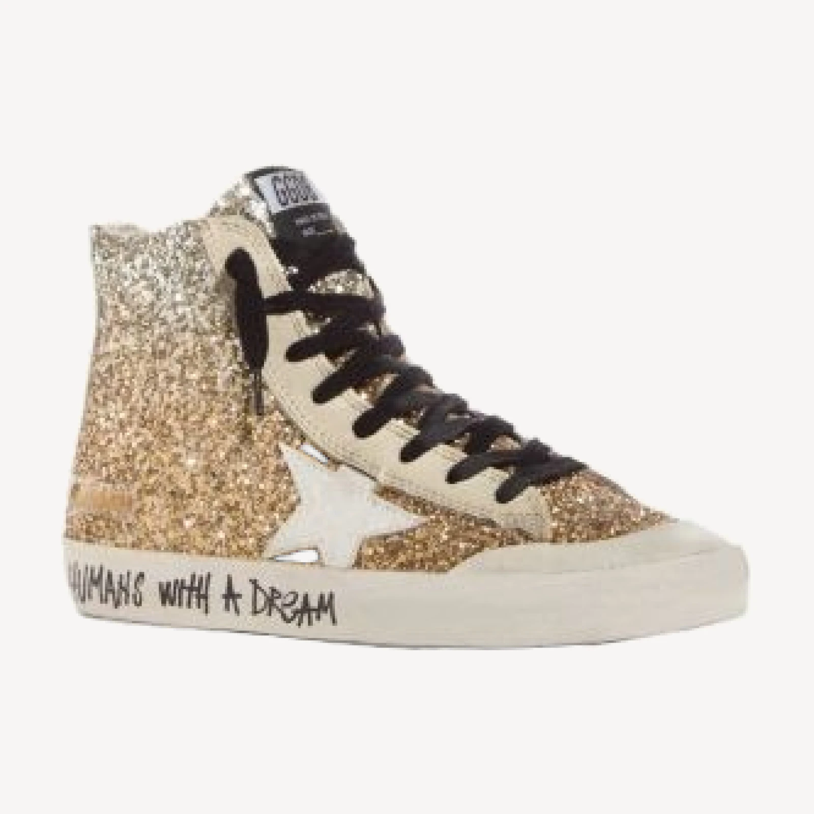 Golden Goose Unisex Francy Penstar Embellished High Top Sneakers