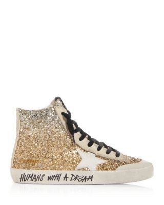 Golden Goose Unisex Francy Penstar Embellished High Top Sneakers