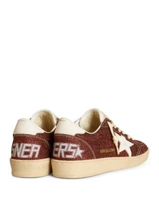 Golden Goose Unisex Ball Star Glitter Lace Up Sneakers