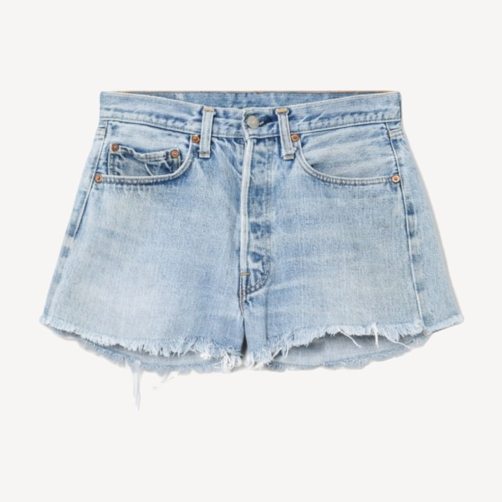 70s Single Stitch Selvedge Cut Off 501 Levi's Shorts -#19