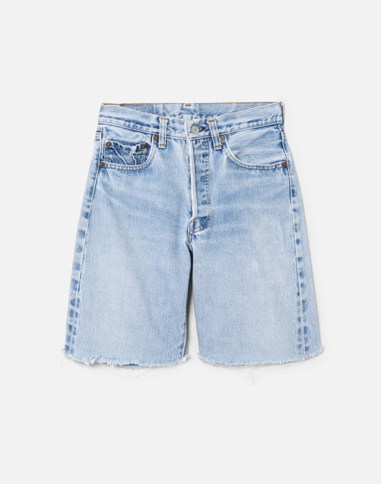 80s Selvedge Cut Off 501 Levi's Shorts -#20