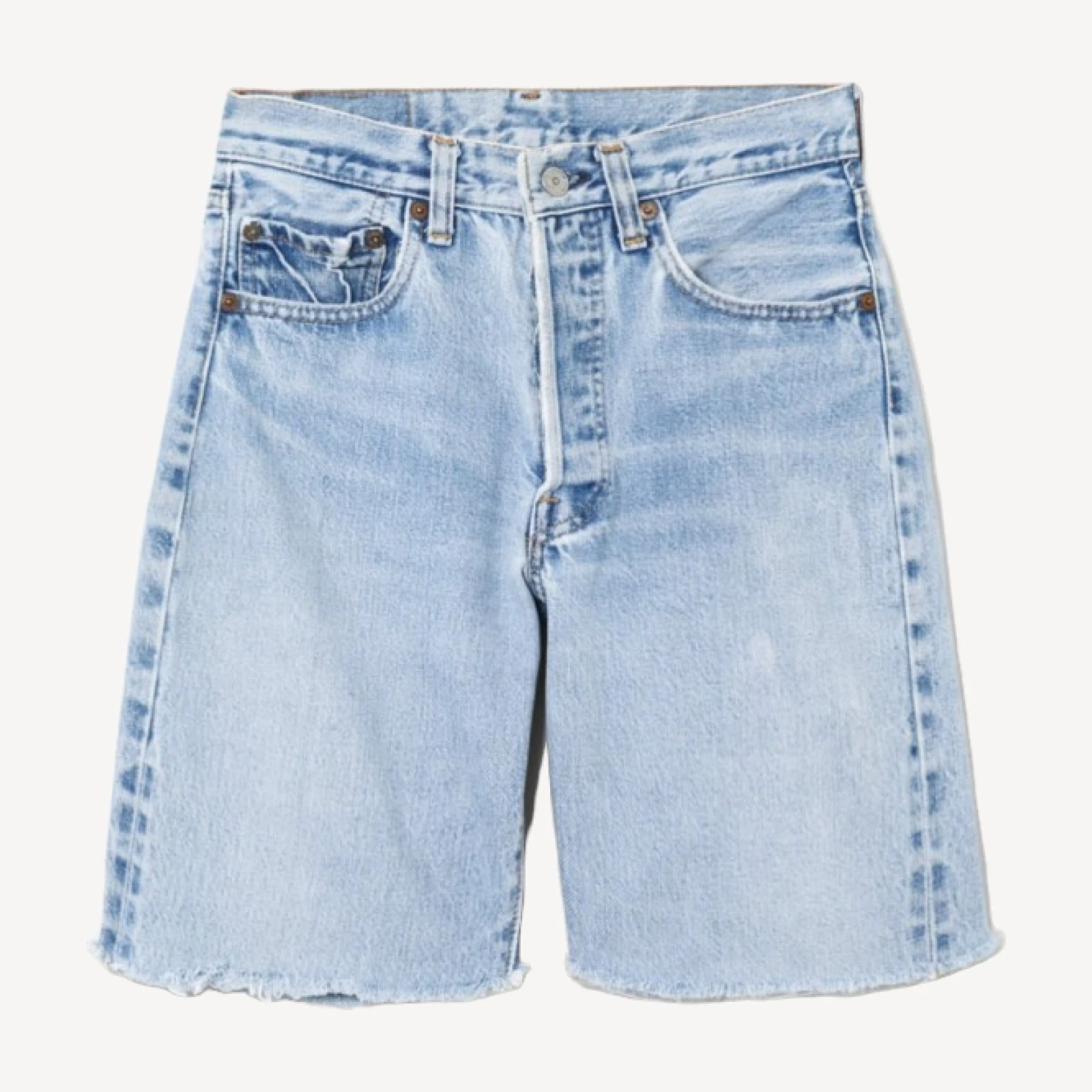 80s Selvedge Cut Off 501 Levi's Shorts -#20