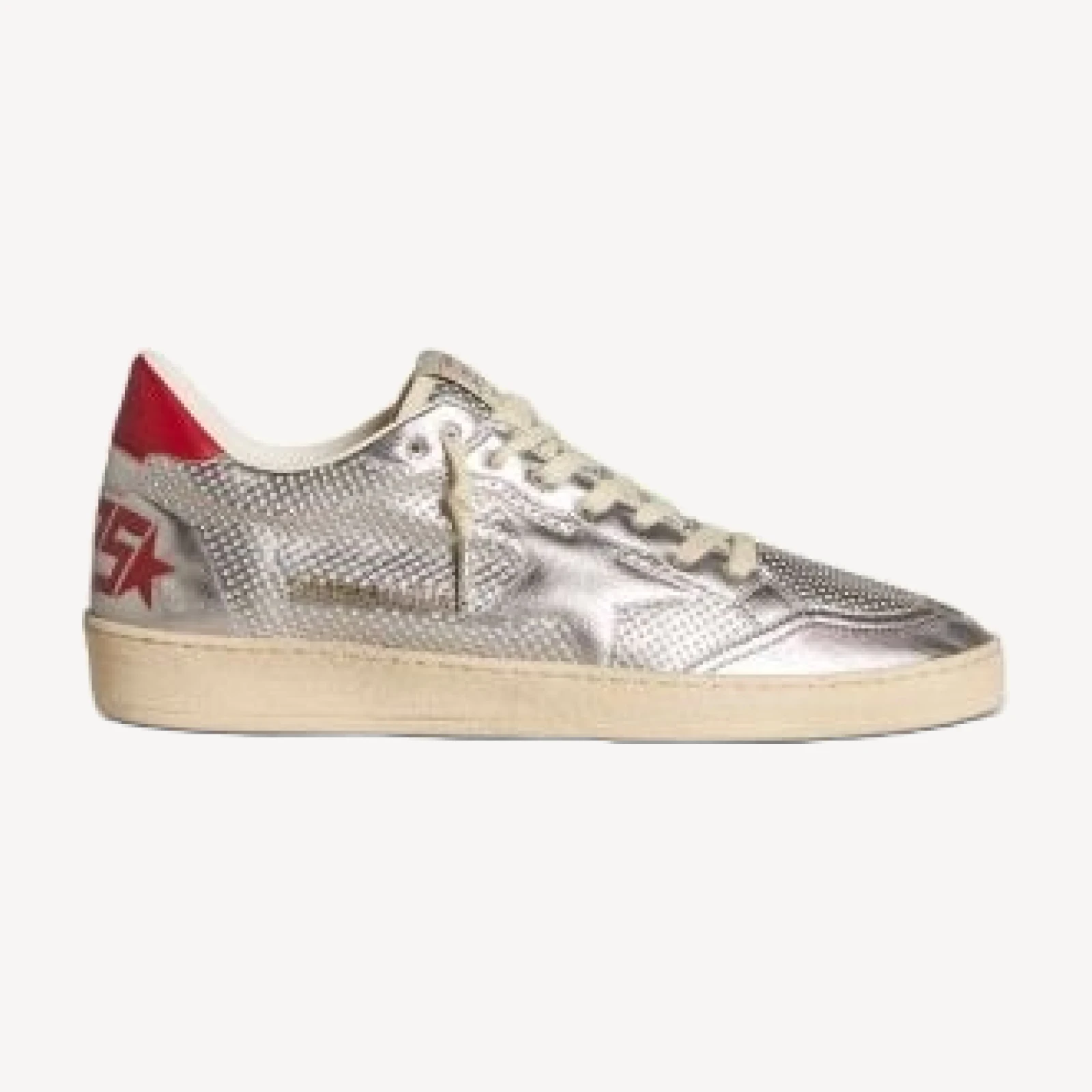 Golden Goose Men's Ball Star Perforated Sneakers