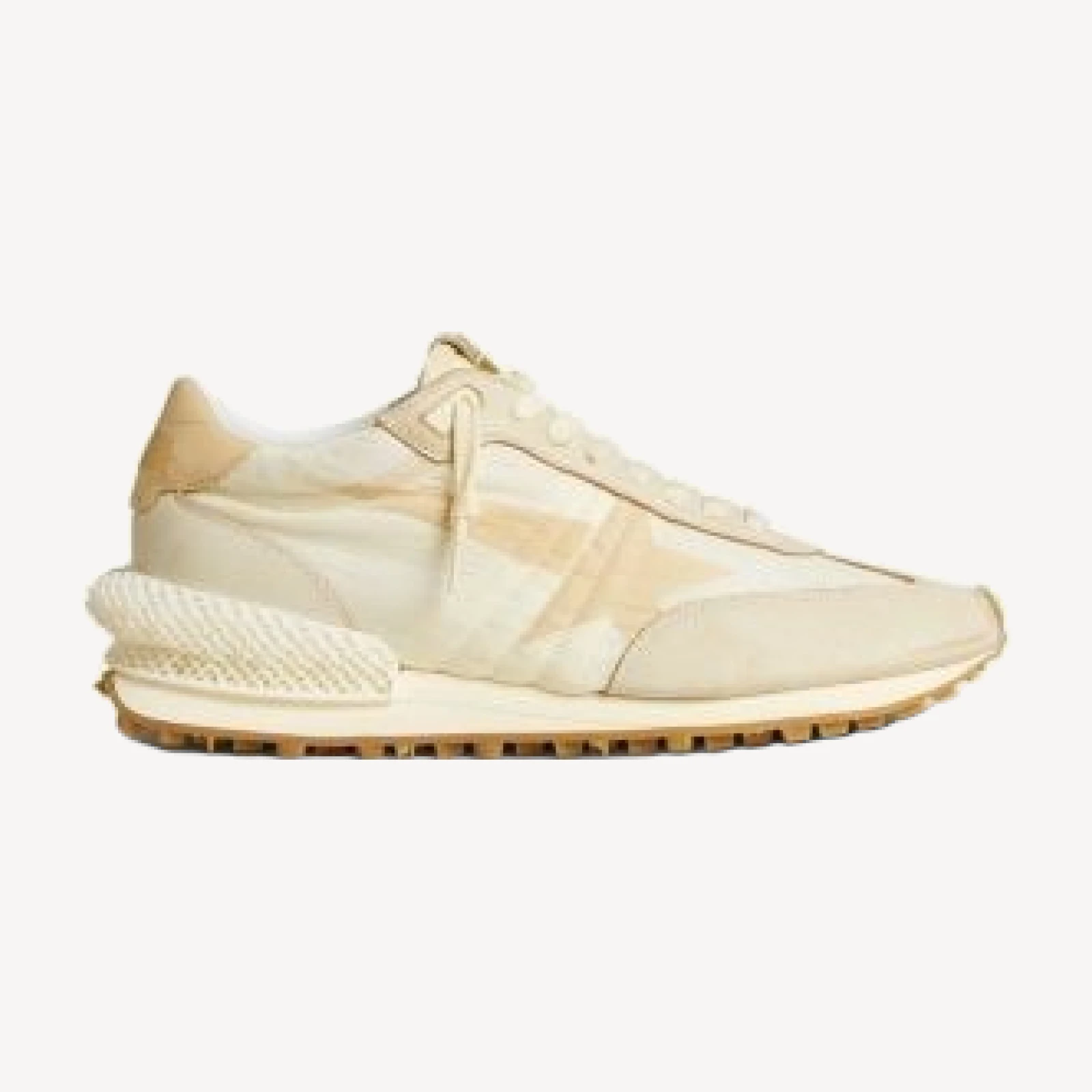 Golden Goose Men's Running Marathon Nylon & Leather Sneakers