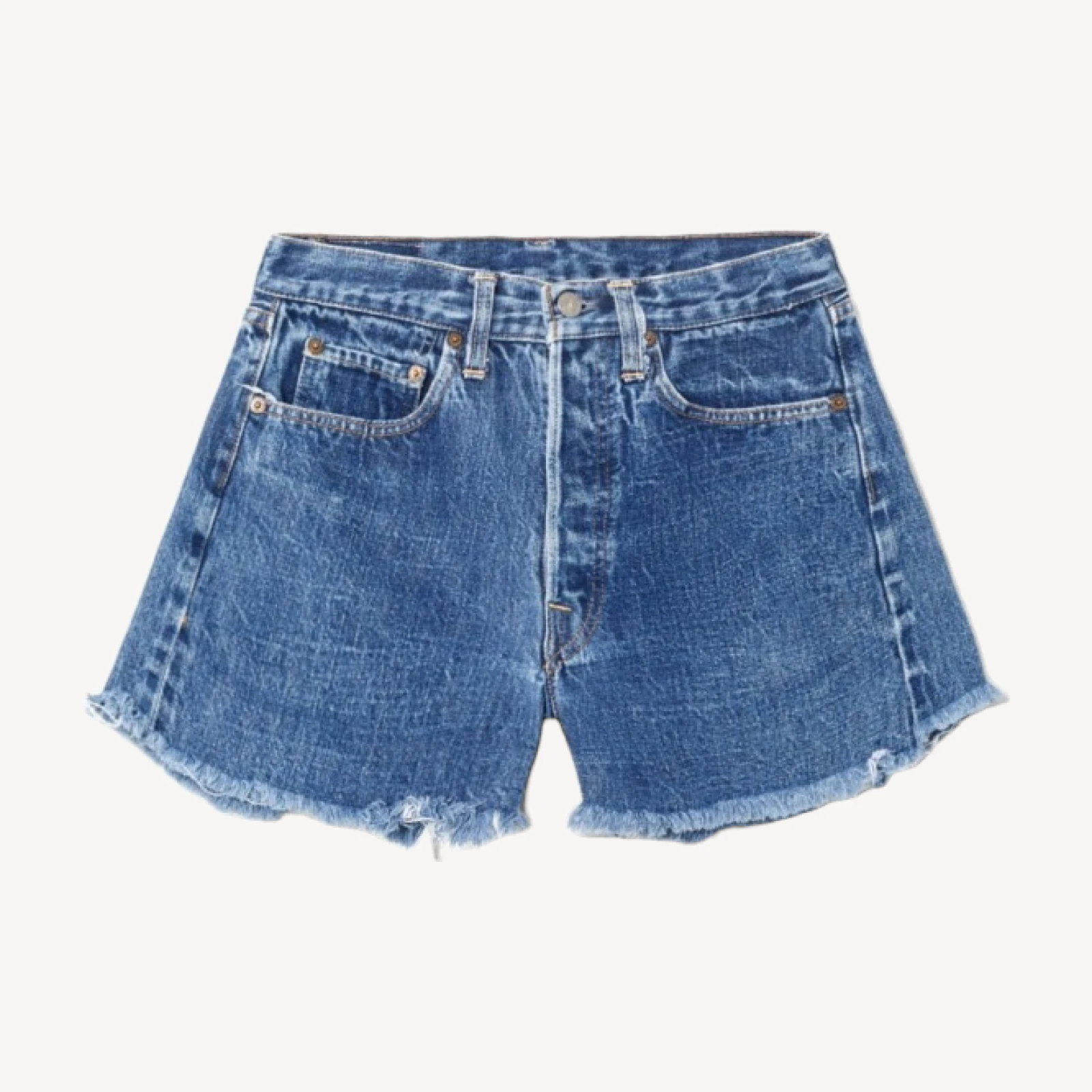 60s Big E Single Stitch Selvedge Cutoff 501 Levi's Shorts -#26