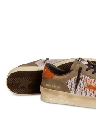 Golden Goose Men's Stardan Mesh and Leather Sneakers