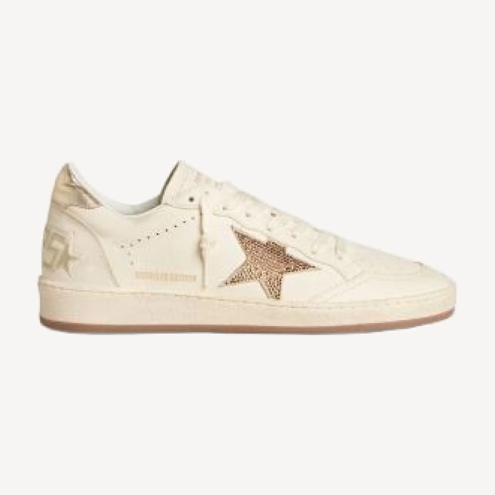 Golden Goose Women's Ball Star Leather Up Low Top Sneakers