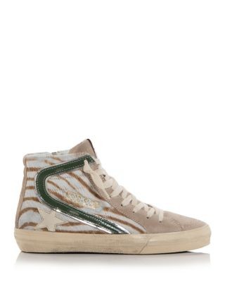 Golden Goose Unisex Slide Calf Hair Sneakers