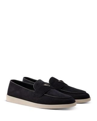 Prada Men's Suede Loafers