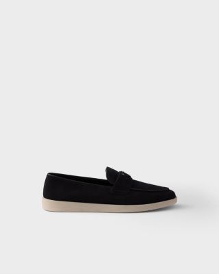 Prada Men's Suede Loafers