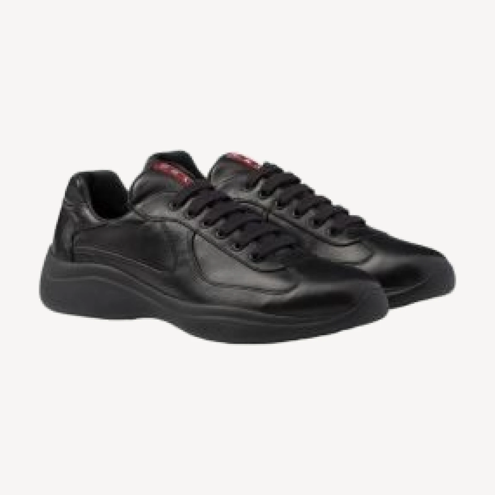 Prada Men's America's Cup Nappa Leather Sneakers