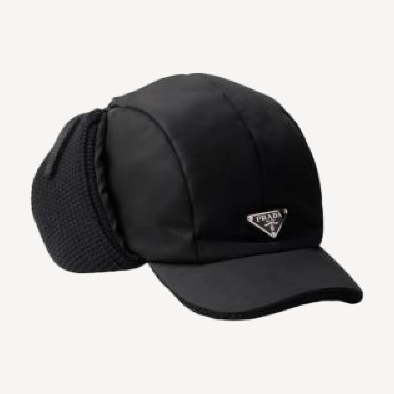 Prada Re-Nylon and Wool Trapper Hat