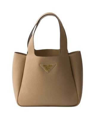 Prada Small Leather Tote Bag