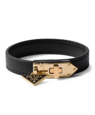 Prada Saffiano Leather Bracelet