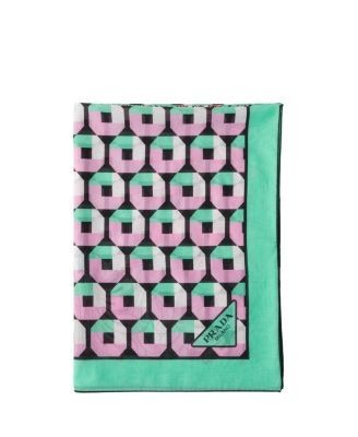 Prada Printed Cotton Beach Sarong