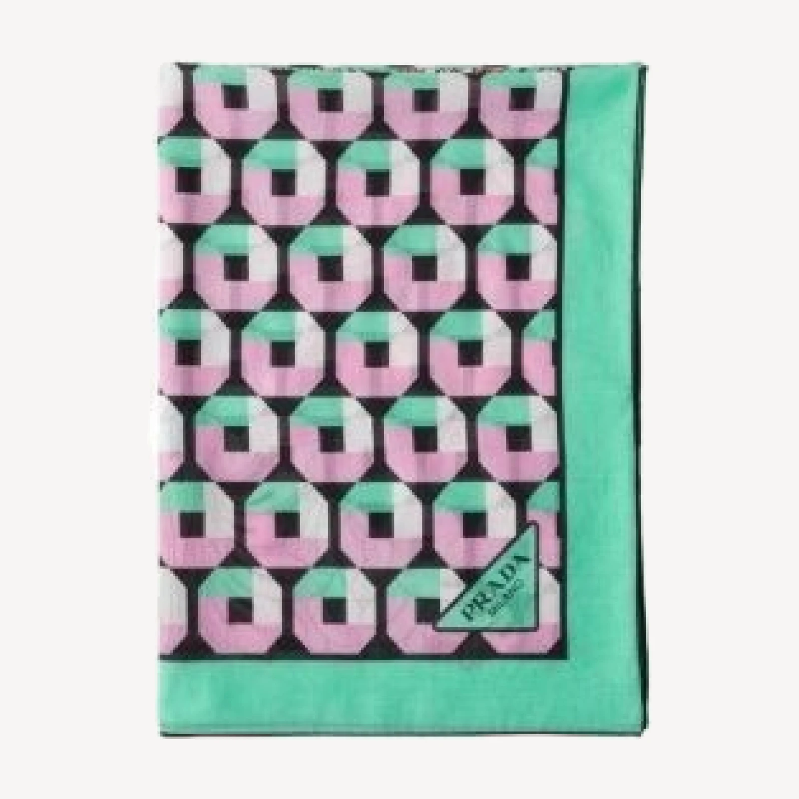 Prada Printed Cotton Beach Sarong