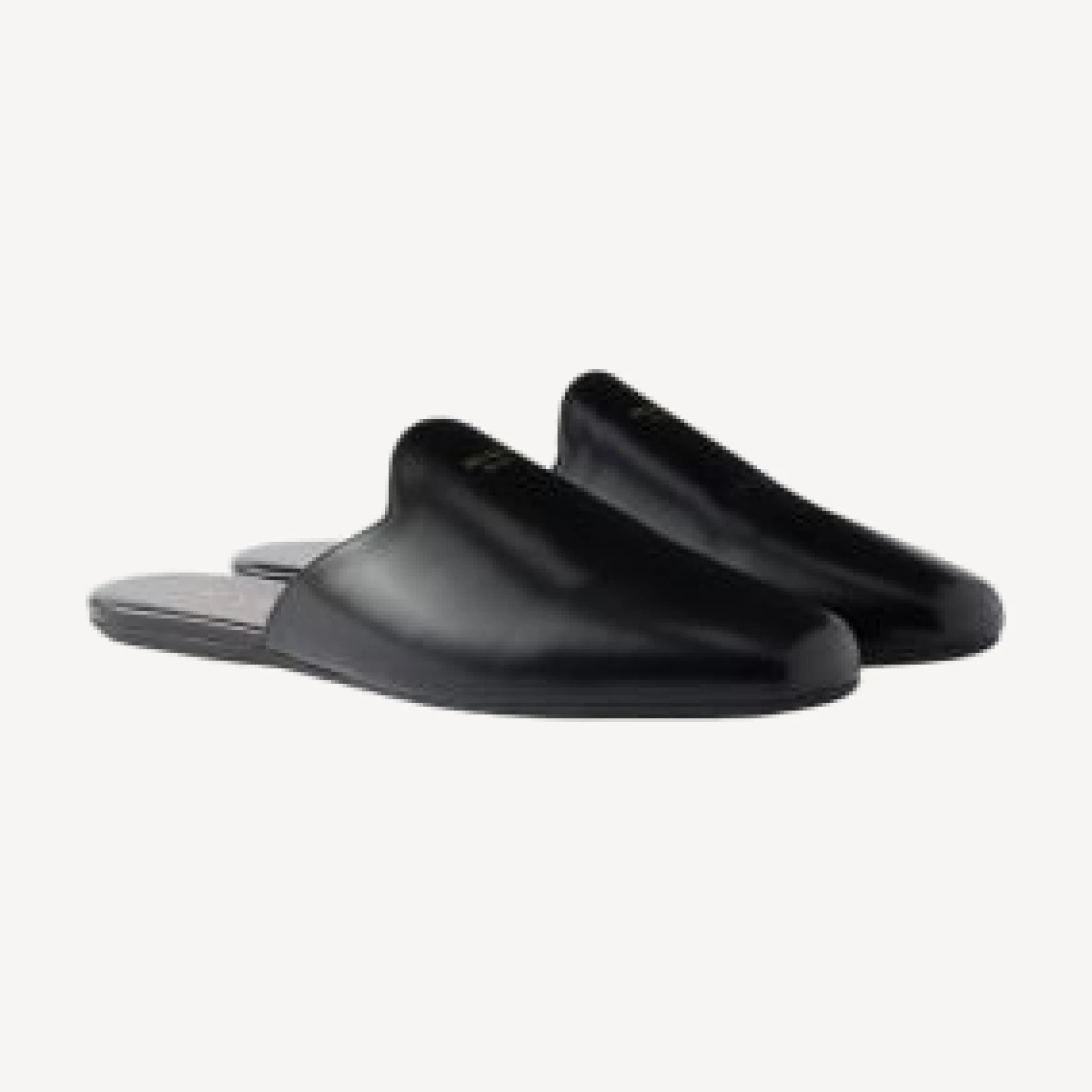 Prada Women's Brushed Leather Mules