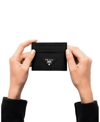 Prada Leather Card Holder