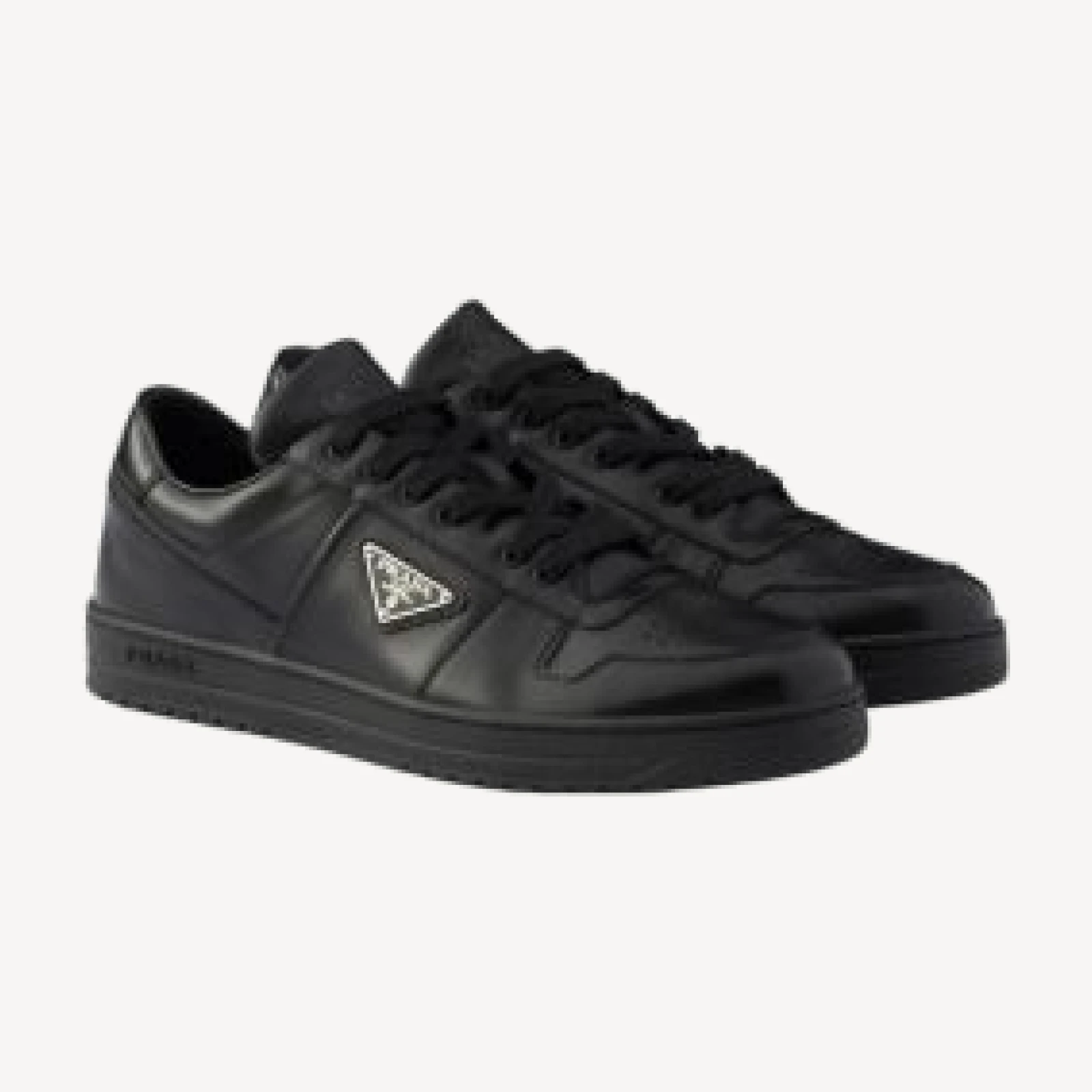 Prada Men's Downtown Leather Sneakers